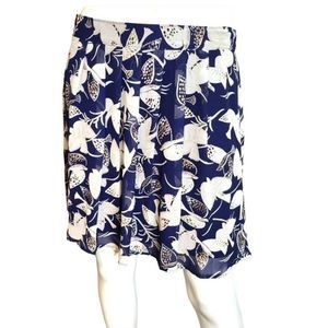 Old Navy Sheer Bird Skirt sz Medium